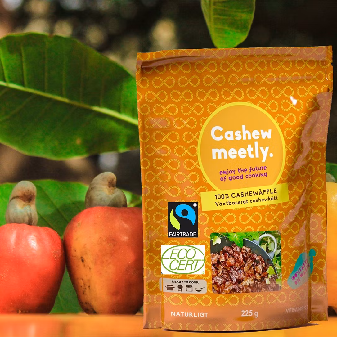 Torkat Cashewkött Eko & Fairtrade KORT DATUM