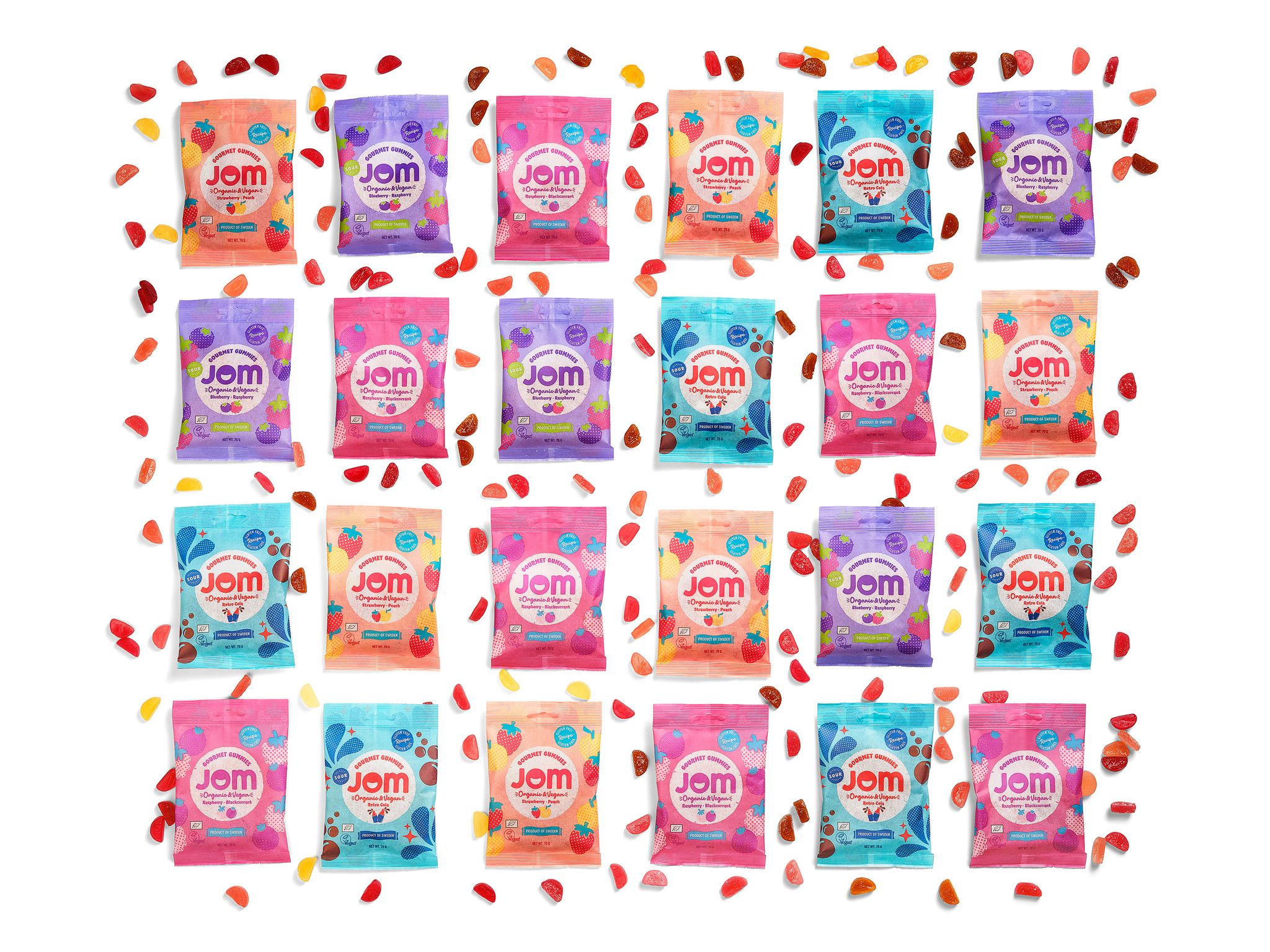Sour Retro Cola Ekologiskt Godis
