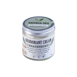 Ekologisk Deodorant Cream 60ml - Grapefrukt