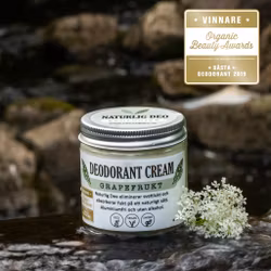 Ekologisk Deodorant Cream 60ml - Grapefrukt