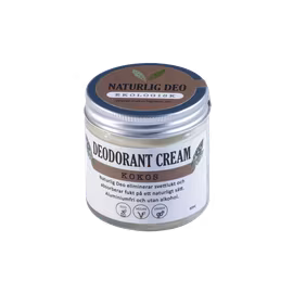 Ekologisk Deodorant Cream 60ml- Kokos