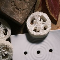 Luffa - Naturligt Tvålfat