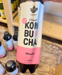 Kombucha Hallon Eko - Fel på etiketter
