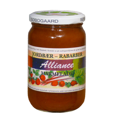 Marmelad Jordgubb & Rabarber Eko