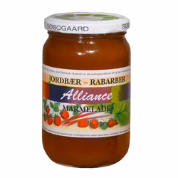 Marmelad Jordgubb & Rabarber Eko