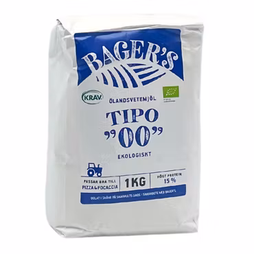 Tipo 00 - Ölandsvetemjöl 1 kg Eko