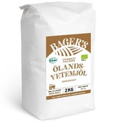 Fullkornsmjöl Stenmalet - Ölandsvete 2 kg Eko