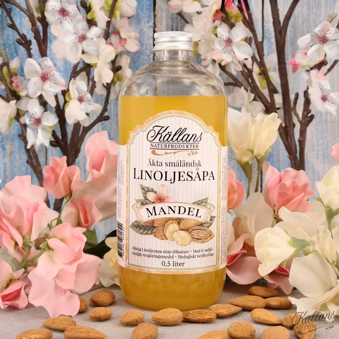 Linoljesåpa Mandel Källans Naturprodukter