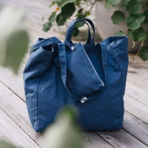 Tygkasse Ekologisk - Tote bag ORIGINAL Marinblå