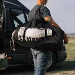 Tygkasse Ekologisk - STOR Svart