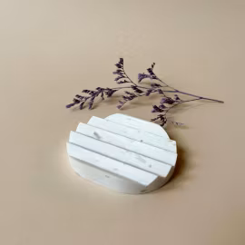 Tvålfat Oval - Återvunnet Material från Frankrike