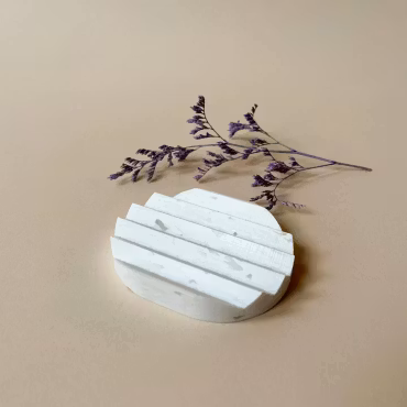 Tvålfat Oval - Återvunnet Material från Frankrike