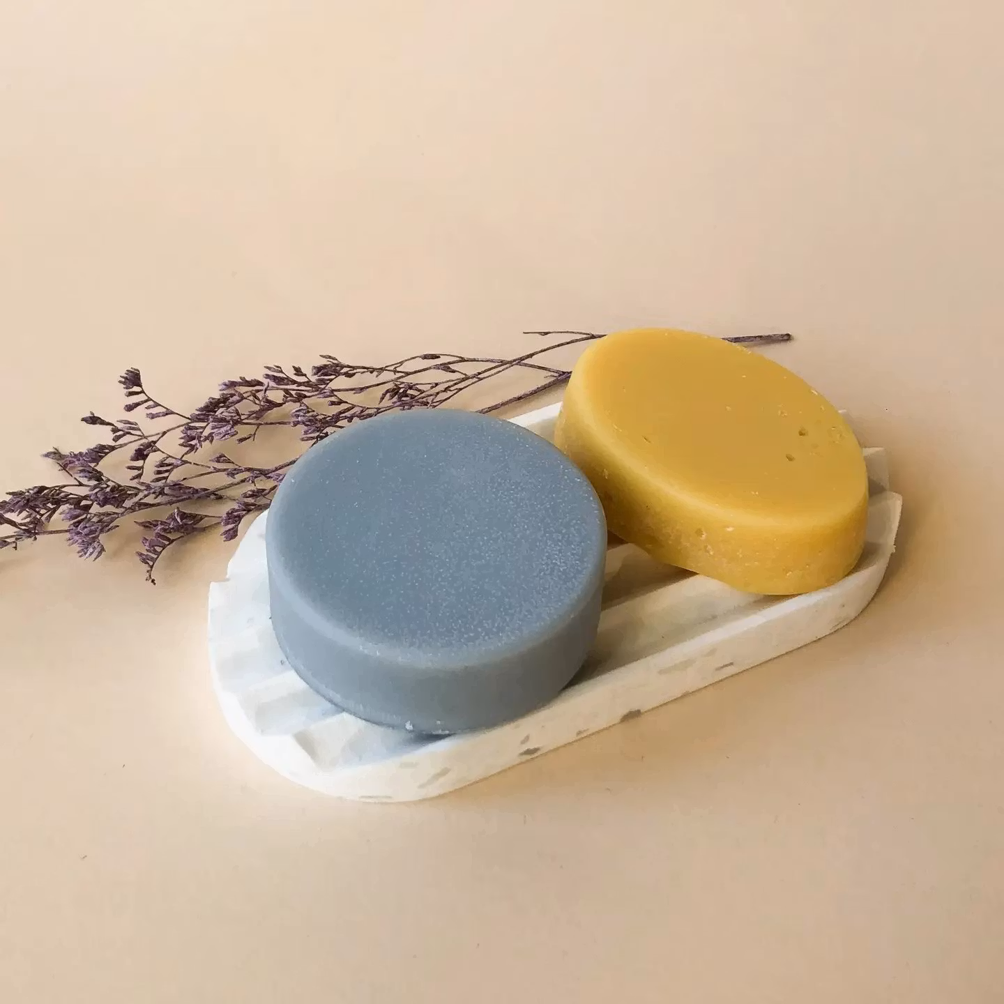 Tvålfat Dubbel - Återvunnet Material från Frankrike