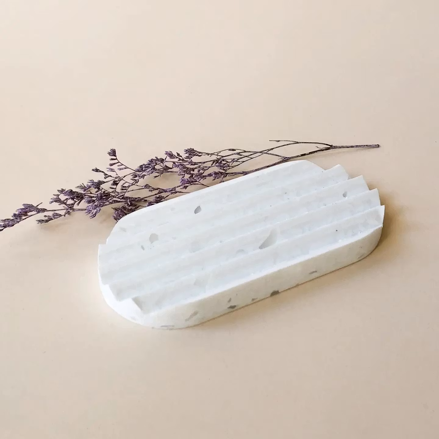 Tvålfat Dubbel - Återvunnet Material från Frankrike