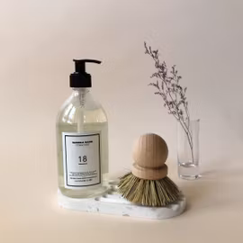 Bricka för tvål, flaska eller borste - Återvunnet Material från Frankrike