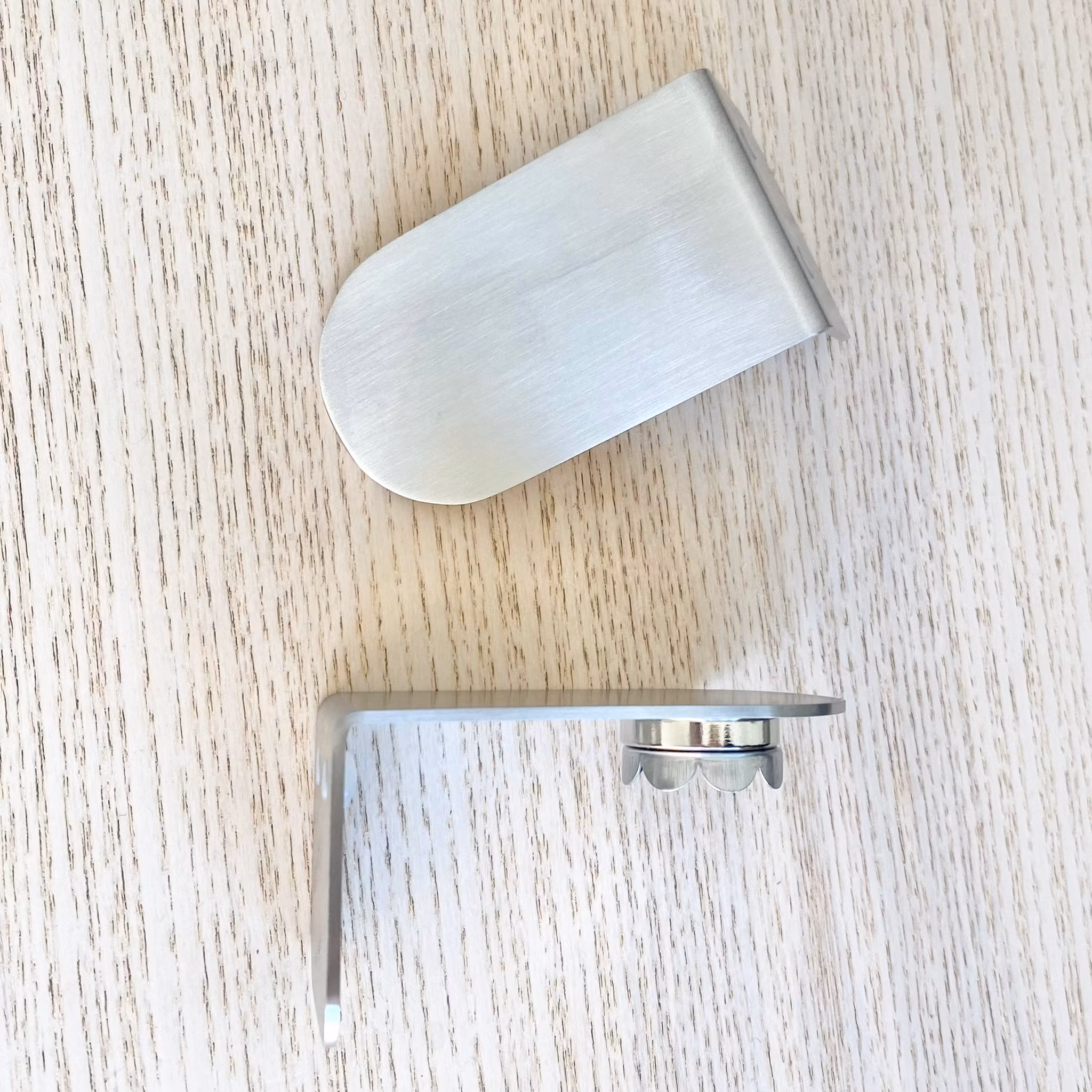 Tvålupphängare Borstad Stål