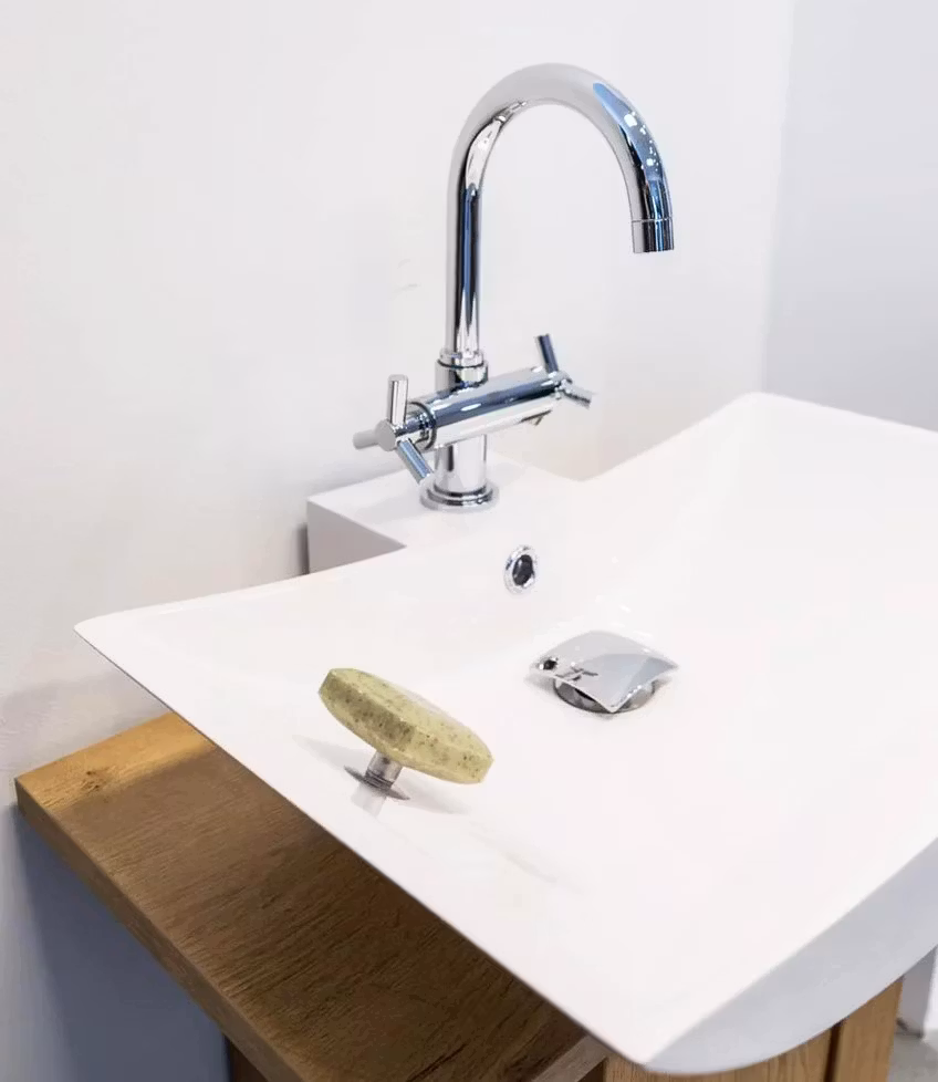 Magnetisk Tvålhållare med Sugpropp