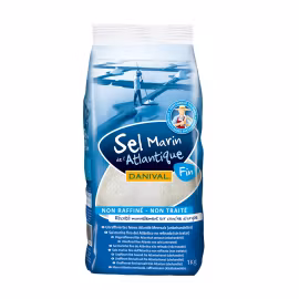 Havssalt Fint - Oraffinerat, otvättat & obehandlat 1kg