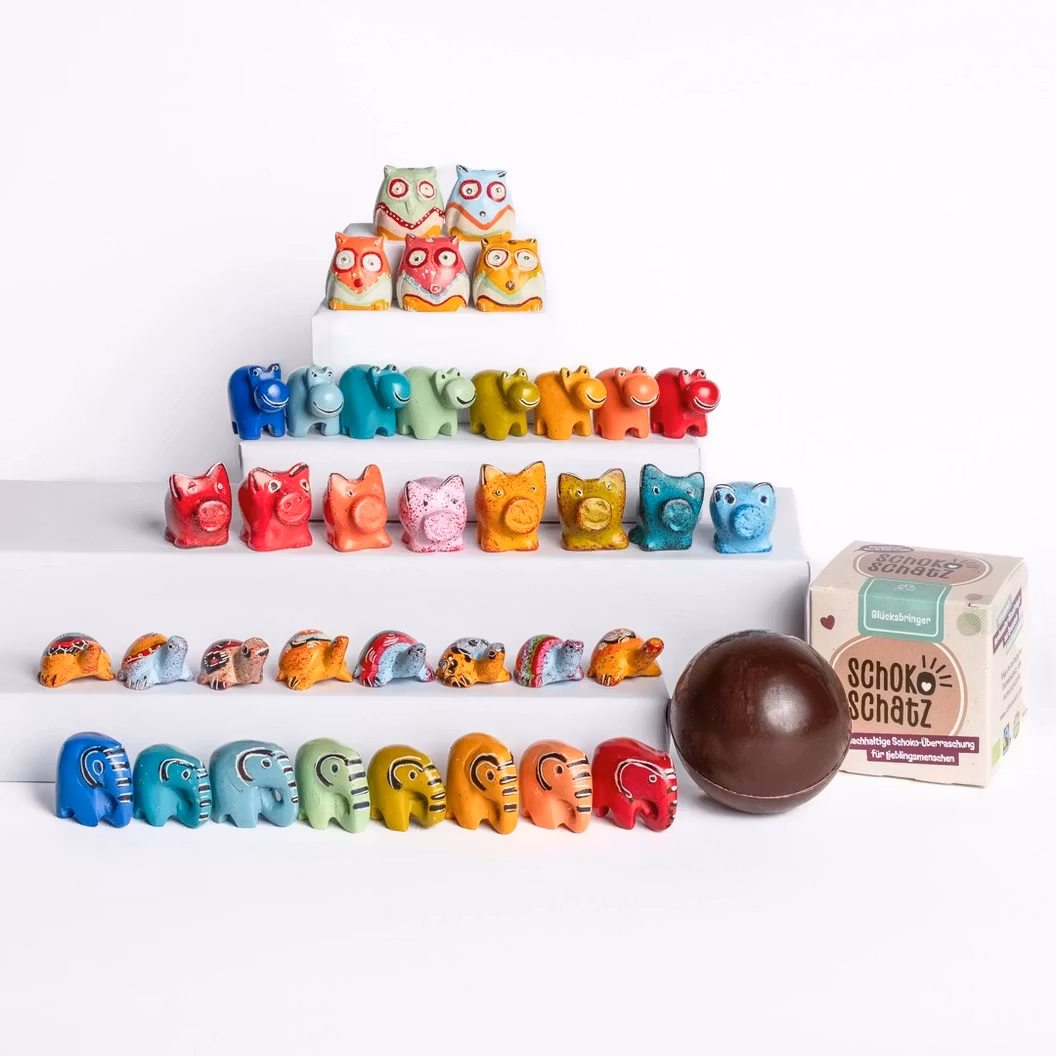 Chokladkula med överraskning - Djur Lyckobringare Ekologisk & Rättvis