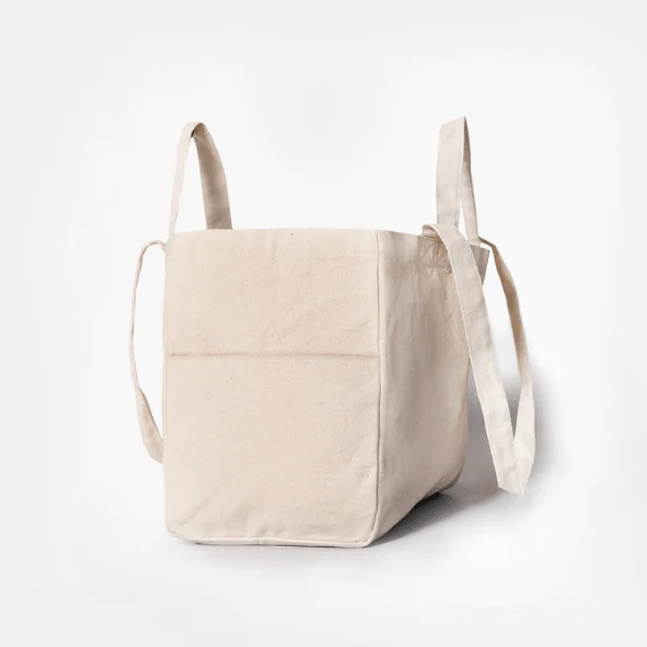 Tygkasse Ekologisk - Tote bag Låg NATUR