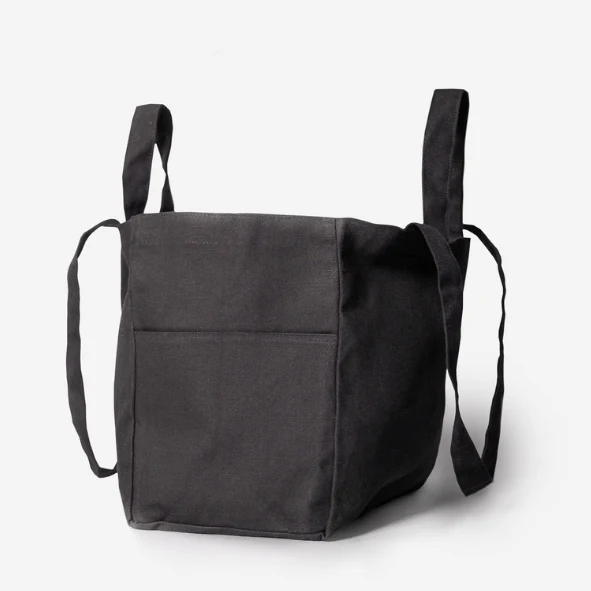 SVART Tygkasse Ekologisk - Tote bag Låg
