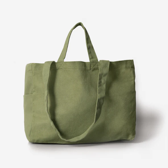 GRÖN Tygkasse Ekologisk - Tote bag Låg