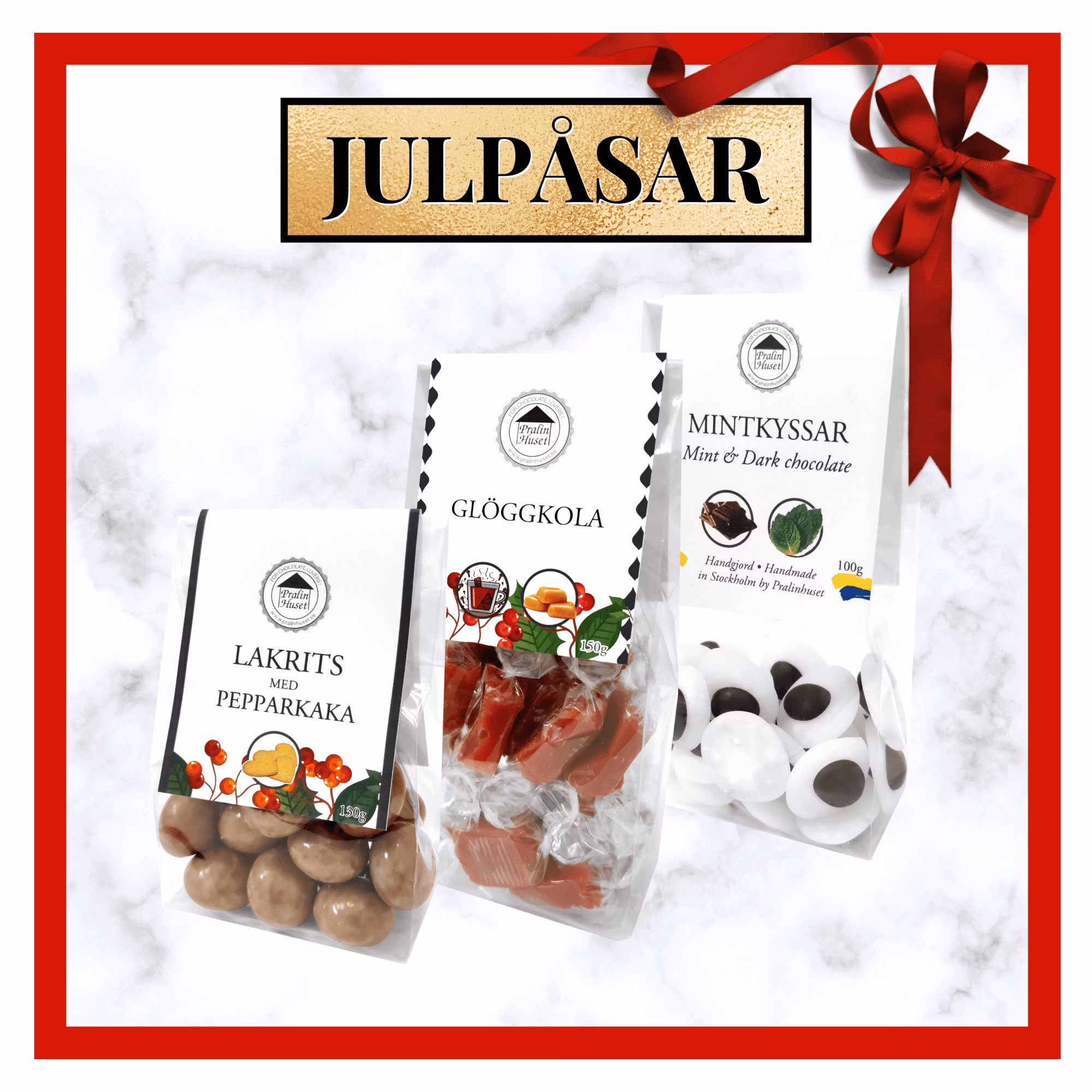 Julpåsar - Pralinhuset