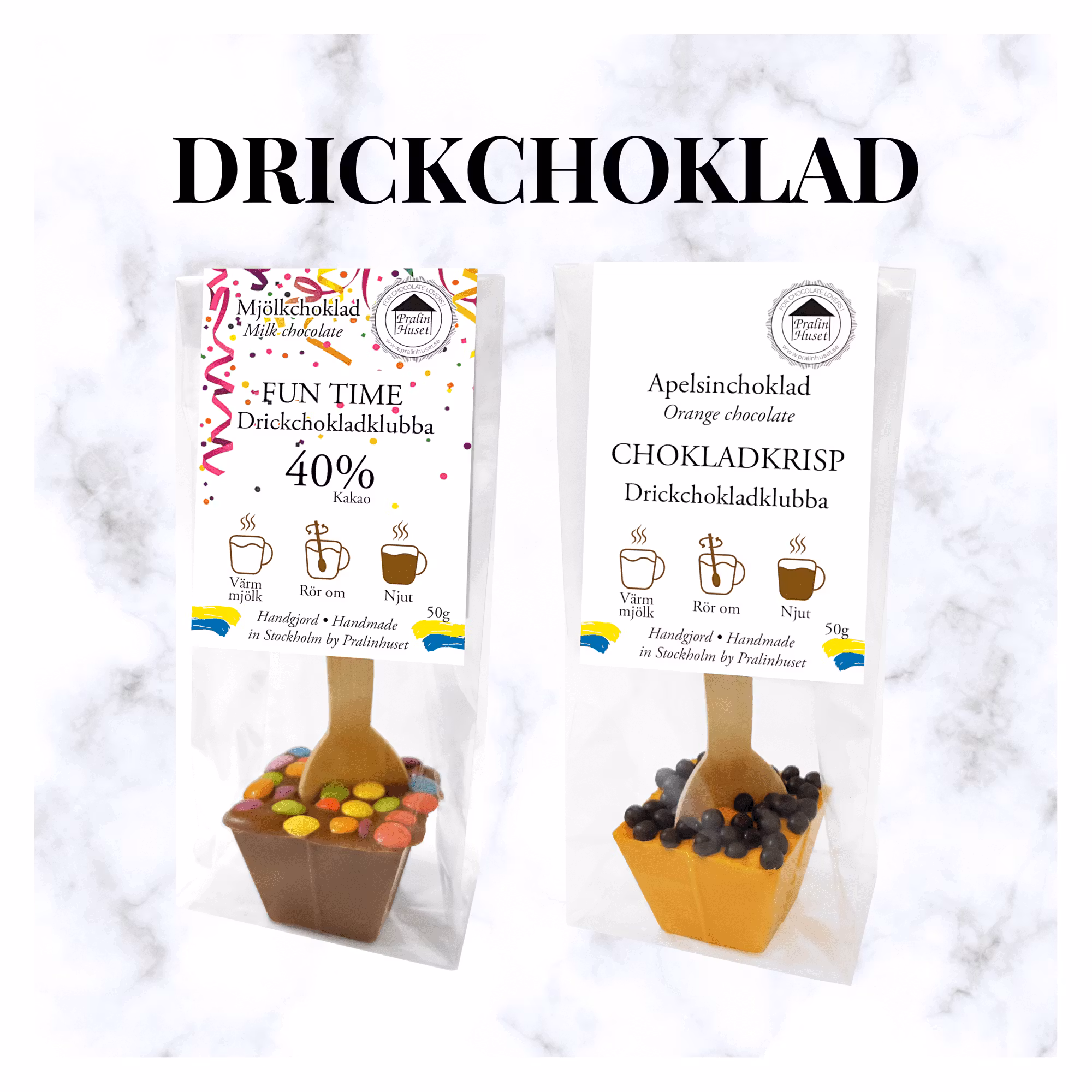 Drickchoklad - Pralinhuset