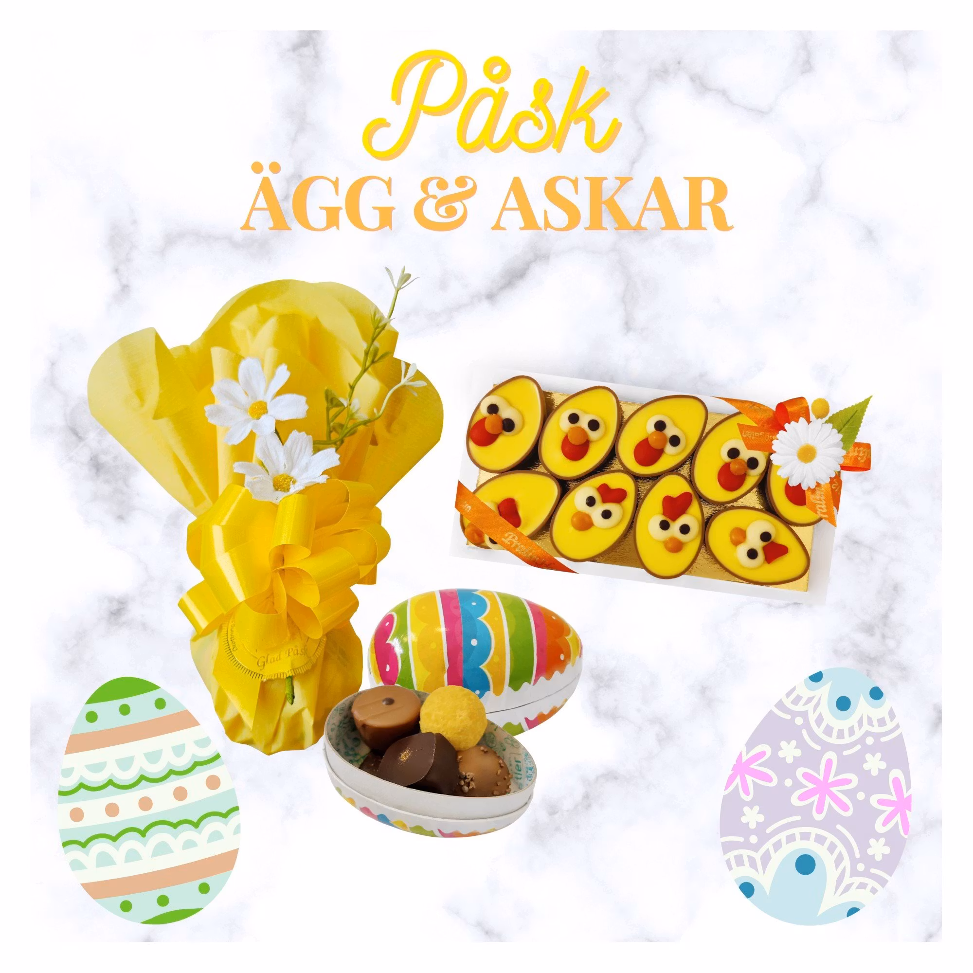 Påskägg & Askar - Pralinhuset