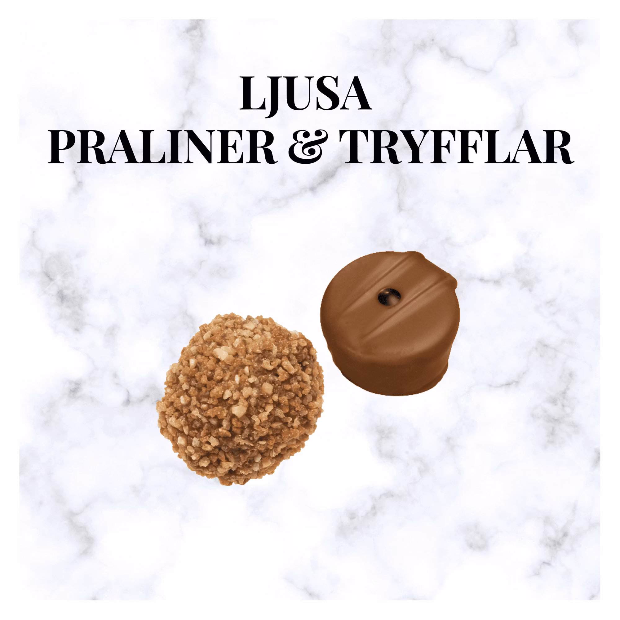 Ljus choklad - Pralinhuset
