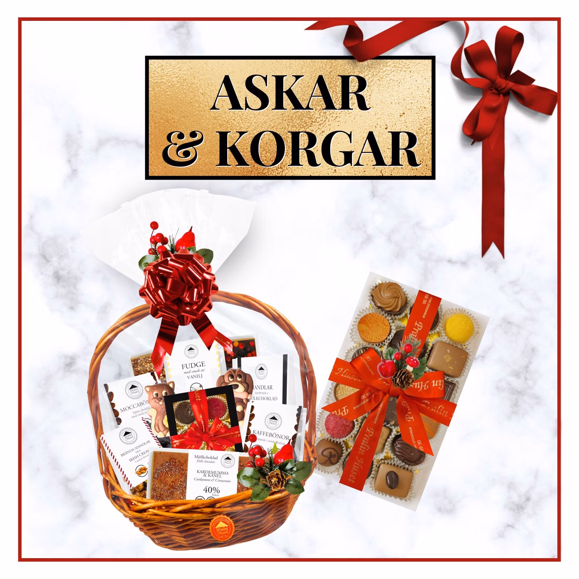 Julaskar & Korgar - Pralinhuset