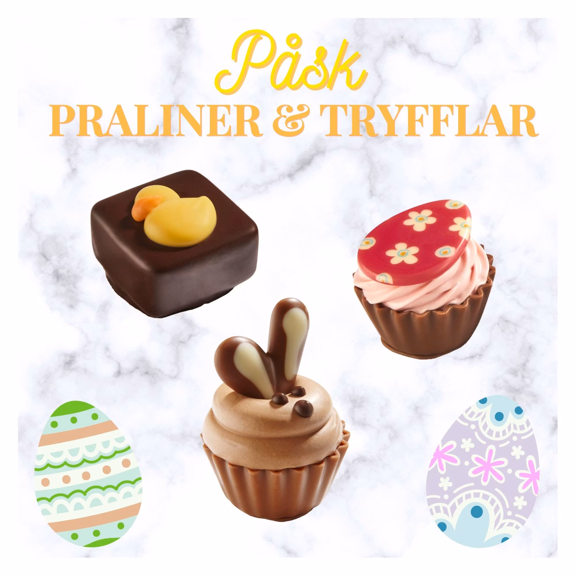 Påskpraliner - Pralinhuset