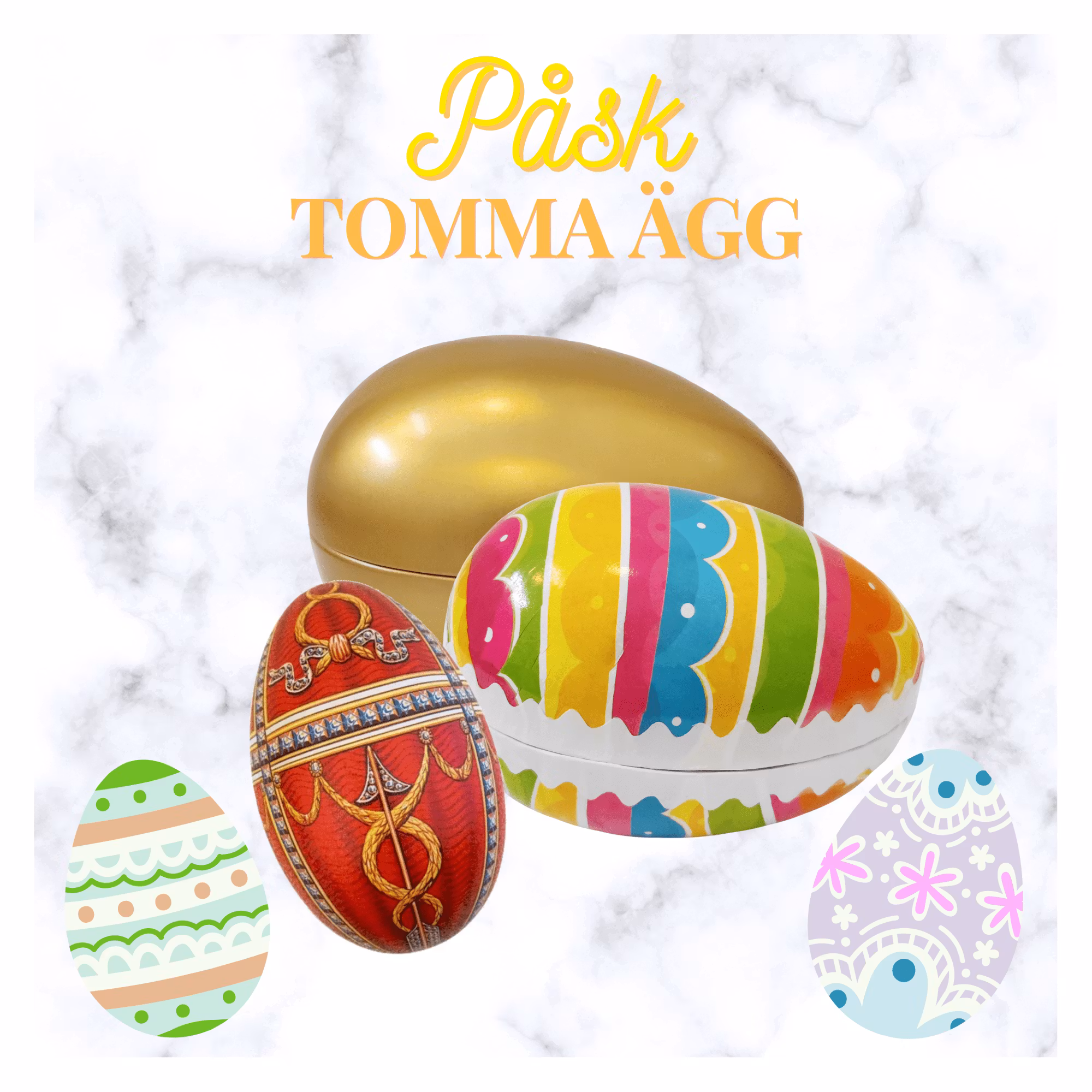 Tomma Påskägg - Pralinhuset