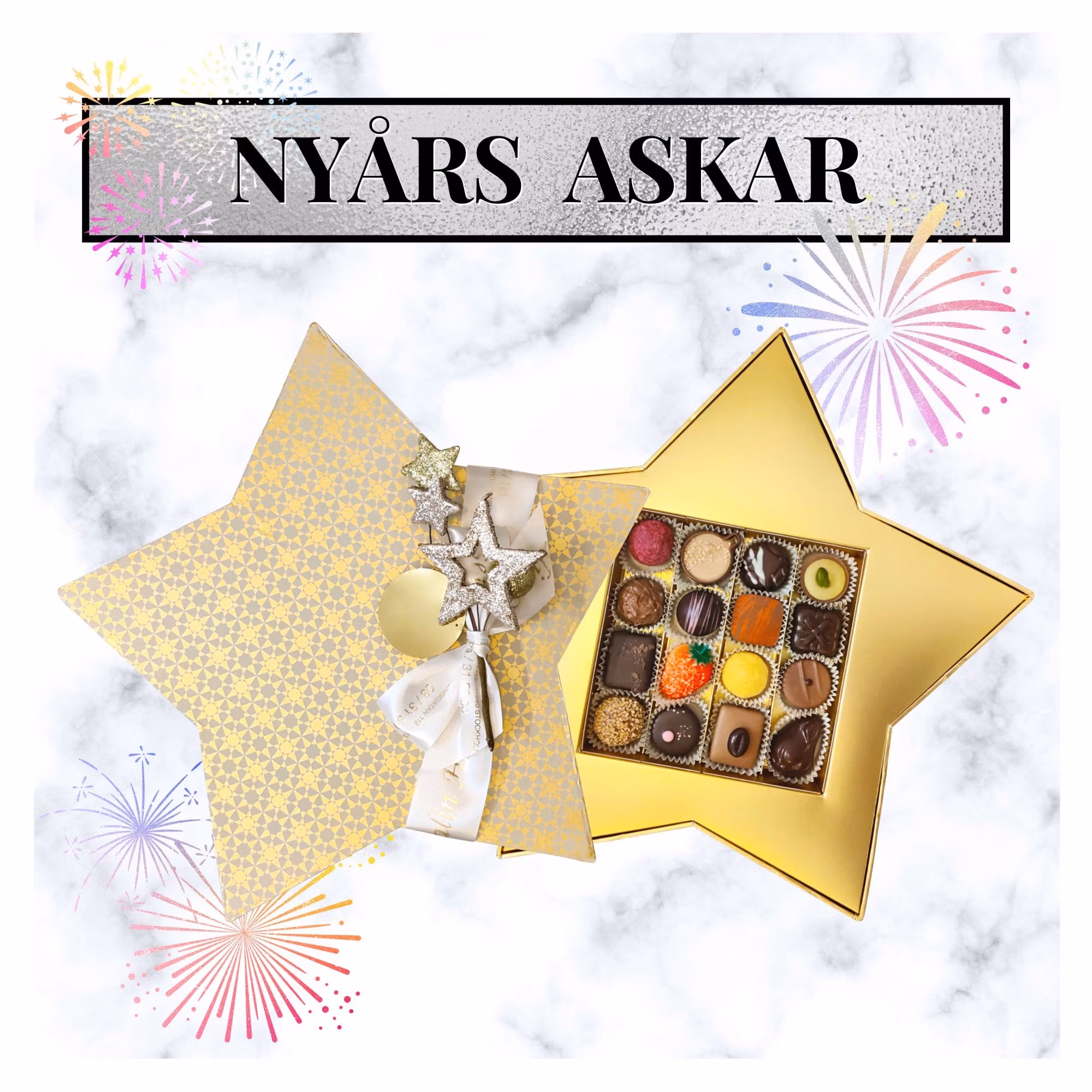Nyårs Askar - Pralinhuset
