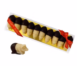 Pralinhuset - Marsipangris - 10st Små Julgrisar - Utan Tillsatt Socker