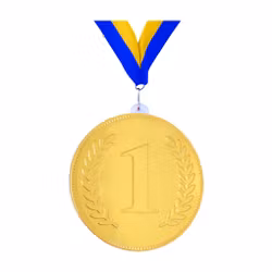 Chokladmedalj - Ljus Choklad - 23 gram