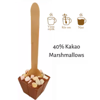Pralinhuset - Drickchoklad - 40% Kakao - Marshmallows
