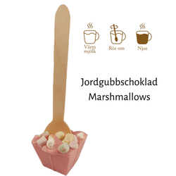 Pralinhuset – Drickchoklad - Jordgubbschoklad & Marshmallows
