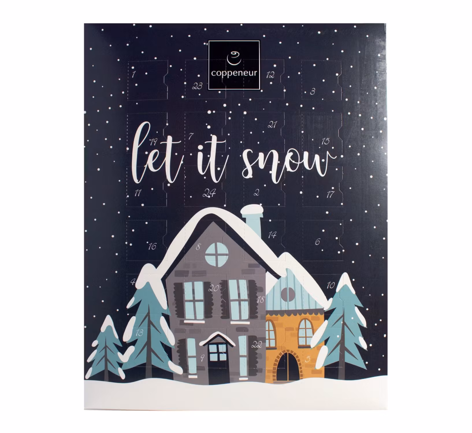 Julkalender - Let it Snow - Mini Tryfflar