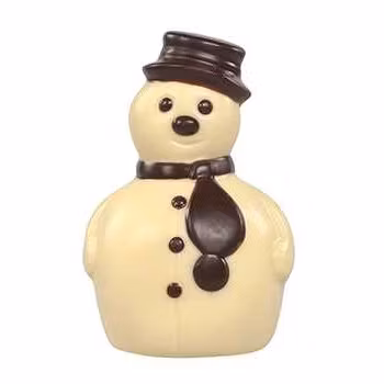 Chokladfigur - Snögubbe - 60g