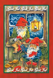Julkort - Tomteverkstan
