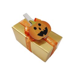 Pralinhusets Ask - Klassisk Guldask Halloween - 2 Bitar