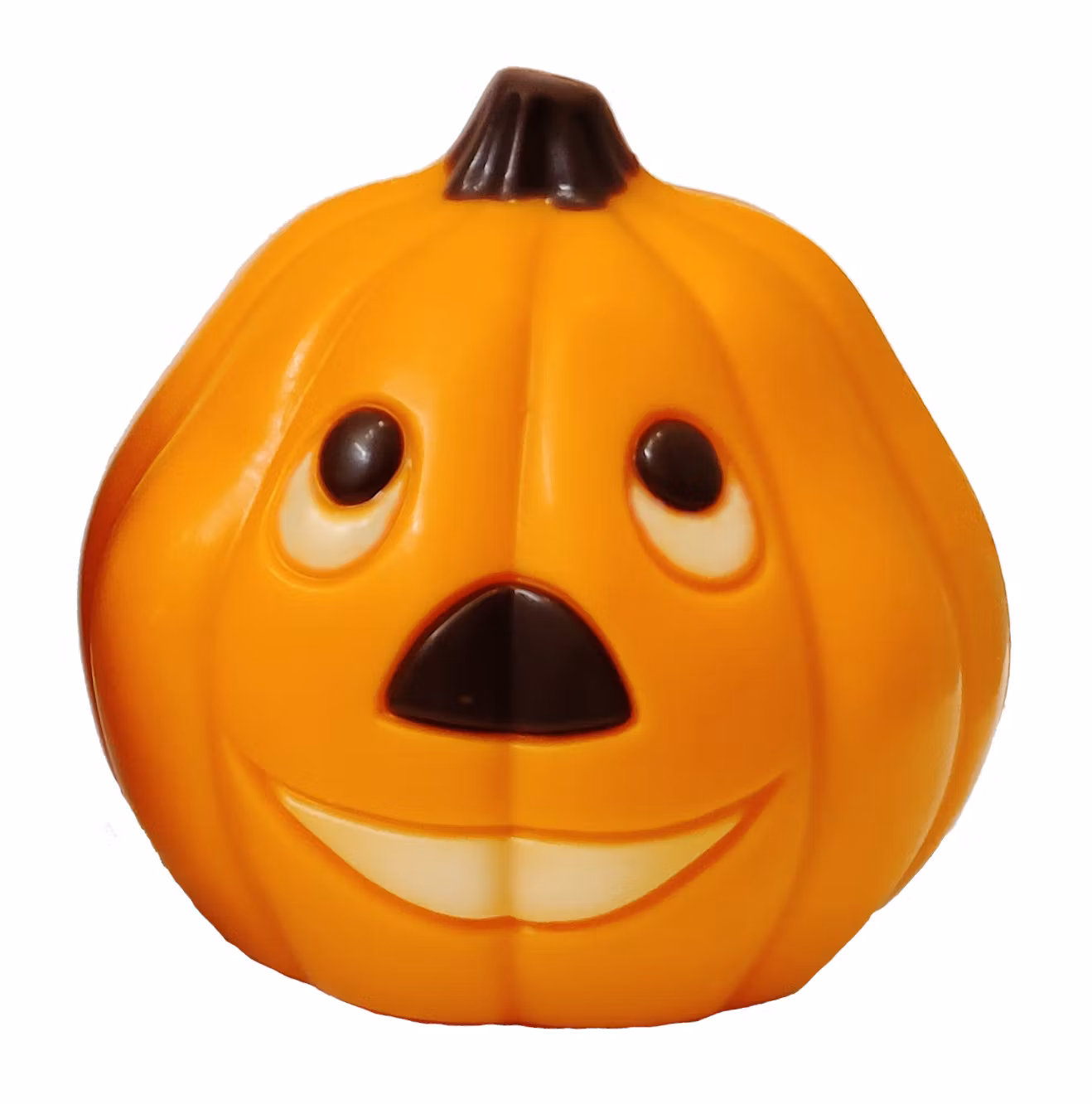 Chokladfigur - Orange Pumpa i Vit Choklad - 50g