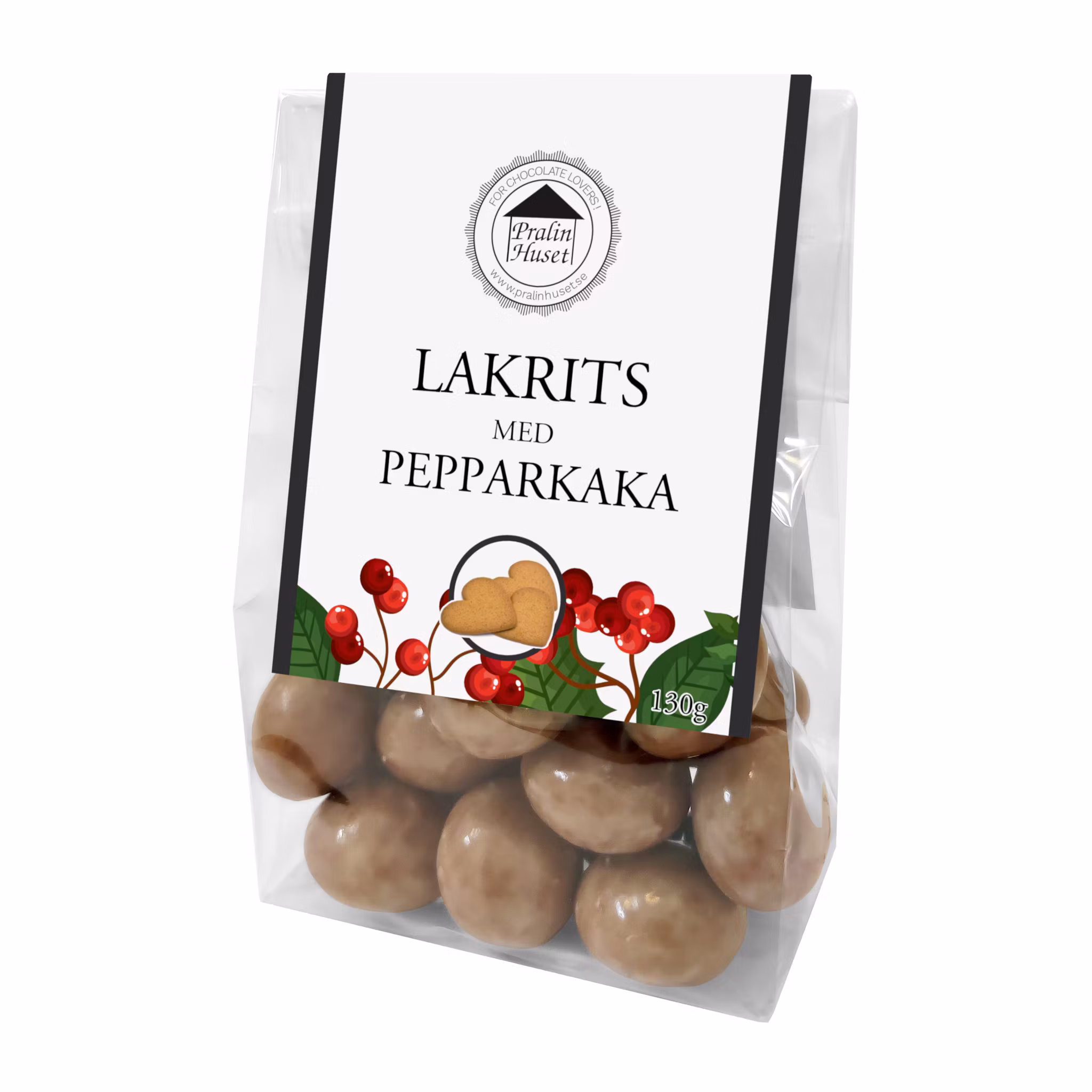 Pralinhuset - Lakritspåse - Pepparkaka