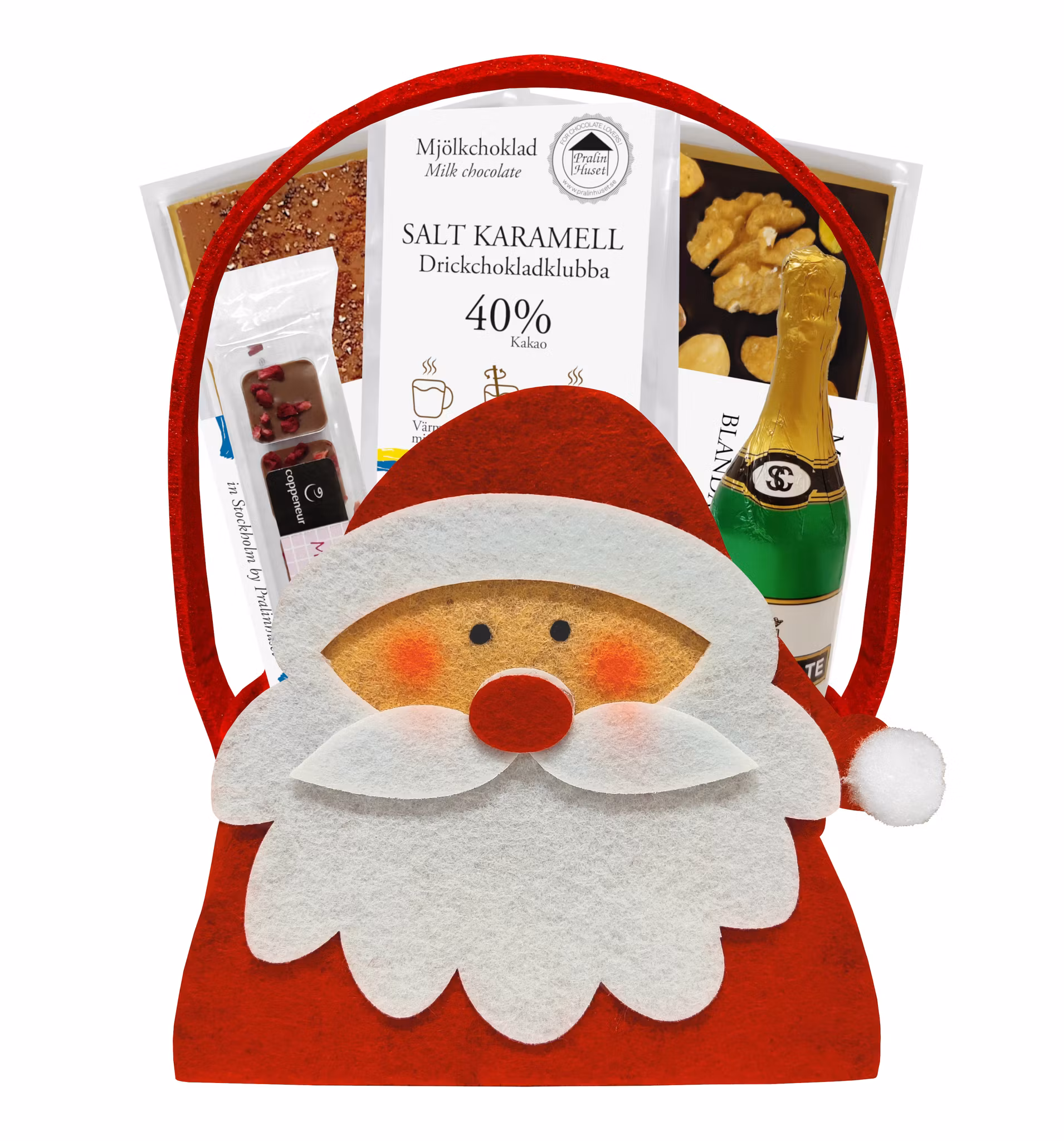 Pralinhuset - Fylld Julkorg - Jolly Santa