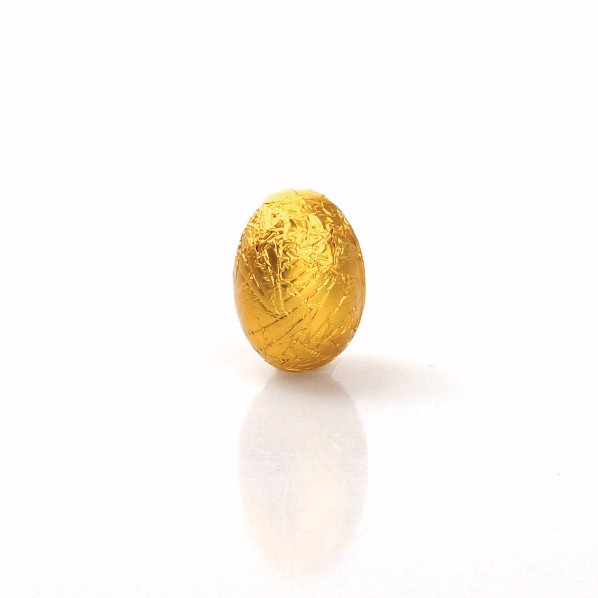 Påskpåse - Guld - Nougatägg i Choklad - 130 gram