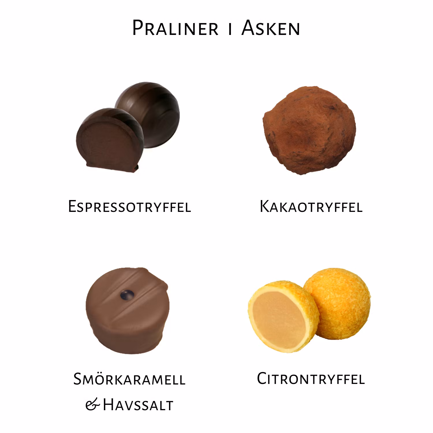 Pralinhuset - Påskask - 50 gram