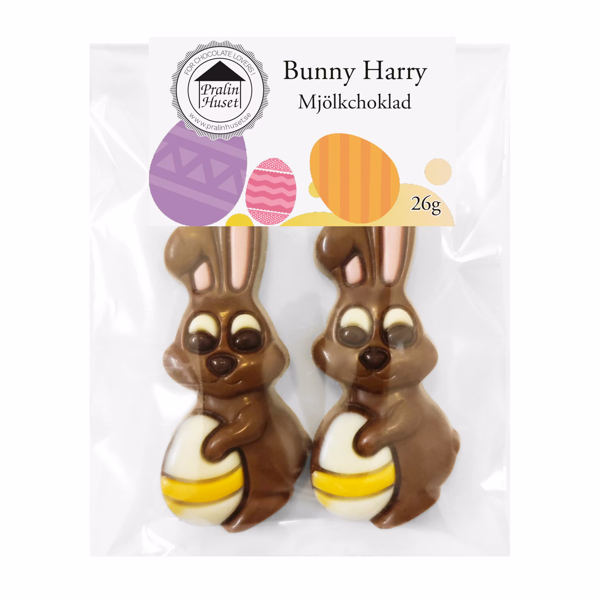 Pralinhuset - Påskfigur - Bunny Harry - 26g