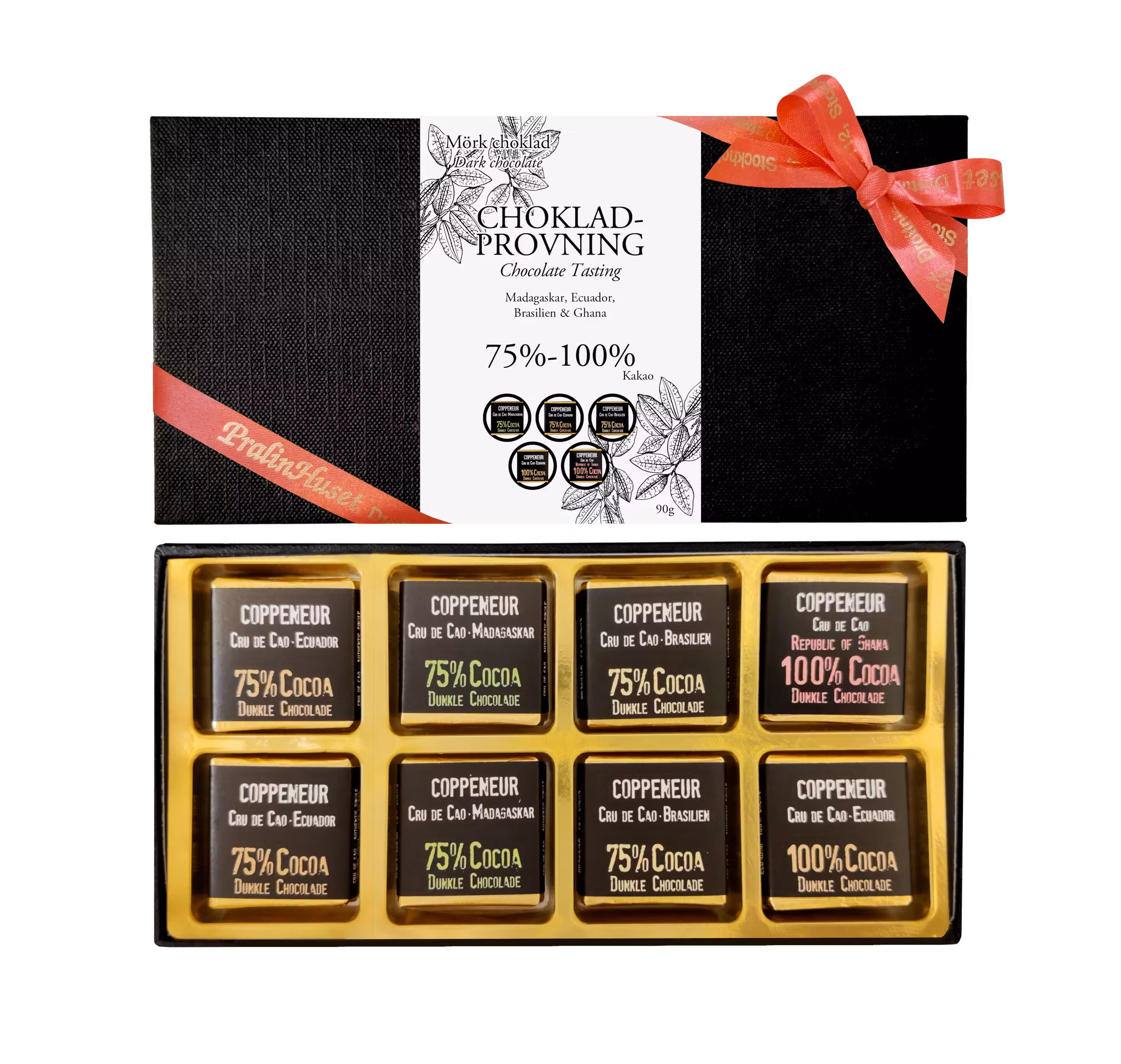 Pralinhuset - Morsdag Ask - Chokladprovning - Mörk Choklad