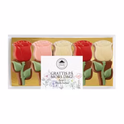 Pralinhuset - Grattis på Mors Dag! - Rosor 130g